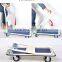 Cheap price high qualify Logistic tool platform PH300 hand truck with four casters for warehouse, resturant, hotel, suppermarket