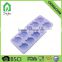 10-cups ghost shape silicone ice cube tray FOR halloween