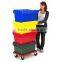 Stack Nesting Plastic Storage Container with Lids