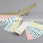 Professional factory custom hang tag string/hang paper tag for garment / jewelry tag / bracelet