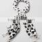Ivory Acrylic Hearts Pashmina Scarf
