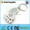 Multifunctional round metal material bigfoot usb flash drive with low price