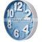 2016 Hot selling home decor wall clock with big numbers