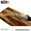 bread knife with cutting board