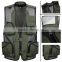Mens Breathable fishing Sleeveless Vest / Multi Pocket Vest / fishing mesh vest