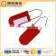 Electric meter seal plastic padlock security seals padlock lables