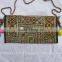 VINTAGE CLUTCH BANJARA HAND EMBROIDERY ETHNIC PATCHWORK HANDMADE BAG VINTAGE CROSS BODY CLUTCH BAG