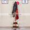 400*400*1800mm Iron floor stand vertical clothes hanger rack
