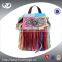 Hot sell colorfull leather backpack &woman trendy handbag