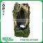 40 Inch Trunk 3 Tiered Waterfall Garden Fountain