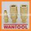 1/4 body USA INDUSTRIAL TYPE (MILTON)2 pcs brass female/male/hose coupler fit for pneumatic part