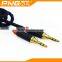 Wholesale branded new design Tangle-Free Braided aux cable 3.5mm Audio Cable