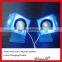 Automatic led display speaker computer mini speaker with usb and audio cable