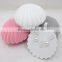 Velvet shell shape box shell ring box velvet packaging box ring box