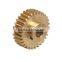 extruder machine brass parts cnc machining, brass gear nozzle spare parts