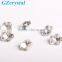 Star shaped lowest price faceted crystal glass fancy stones for nail art
