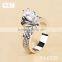 Jingli Jewelry Gemstone Rhodium Plated Women Ring (YJ-329)
