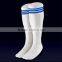 White Red Soccer Baseball Football Basketball Sport Over Knee Ankle Soccer Socks for men and women