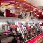 Modern furniture mall kiosk for cell phone accessories display