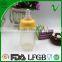 BPA free mini transparent popular wholesale plastic drinking bottle for milk drinking
