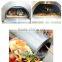 Wood Fired Stainless Steel Pizza Oven-Wood Fired Oven & Cart - Freestanding