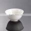 Whoesale Restaurant Hotel Home Custom Design Plain White Ceramic Rice Bowl
