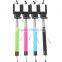 Stylish 7-Section 9.3" to 39.6" Selfie Pole 3.5mm Audio Cable Monopod W/ Tripod Mount Holder For iOS/Android Phones