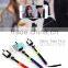 Unique Extendable Cable Take Pole Selfie Camera Monopod Tripod With Built-in Shutter Button For iOS/Android Phones