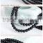 2016 hot sale amazon Diy jewelry necklace bracelet 4MM 6MM 8MM 10MM 12MM matte balck natural bead
