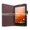 Quality Lychee PU Leather Case with flip Stand For LG G Pad x8.3 FOR LG Gpad X8.3 2- FOLD LEATHER CASE POUCH