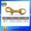 big metal brass snap hook,brass solid snap hook,metal snap hook with key ring