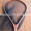 Fly fishing landing net, wooden fishing tackle