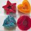 Funny Colorful Plastic Cake Mould Set, Baking Tools,pasty cutter
