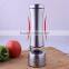 Stainless Steel Salt And Pepper Grinder Set Shakers With Adjustable Ceramic Grinder