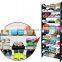 Oval Folding Rotating Shoe Rack