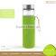 Custom Heat Resistant Glass Sport Drinking Bottle