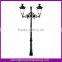 Antique double arm street lighting pole price