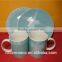 Hot Sale Custom LOGO Printed Coffee Cups/wedding cup with saucer