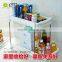 New plastic kitchen storage stool telescopic drawer Kitchen shelf