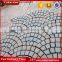 Fan-shape Granite Driveway Patio Pavers With Mesh Back