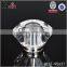 surlyn clear plastic bottle cap, luxury crystal plastic bottle cap for perfume bottle