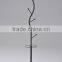 antique metal stainless steel coat hanger stand