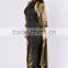Fashion Duster Coat Long Ankle Length Belt Tie Open Front 3/4 Sleeve Satin Duster
