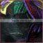 Multicolor butterfly shining poly embroidered mesh french lace fabric wholesale