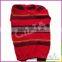 Directly sell from factory 100%cotton red v neck knitting sweater for boy