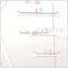 Kearing metric fashion design ruler water droplet shape ruler ( sandwich line ) garement curve ruler # 6403