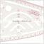 Kearing Metric Vary Form Curves With Different Holes for Sew Design Uppor Arm Curve Ruler # 6401