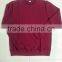 2017 Wholesale Bangladesh latest design sweatshirt for mens wear, 100% cotton french terry custom design crew-neck
