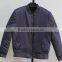 Mens popular nylon twill sleeve side pocket bomber jacket wholesale