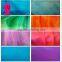 Transparent organza chiffon yarn print fabric screening shirt handmade diy tuller